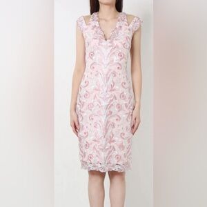 NWOT CLIFTON EMBROIDERED TULLE DRESS